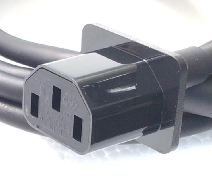 CABLE DE  ENCHUFE DE 3 PUNTAS 18 AWG / EAD63890502 / Y TRES ENTRADAS PARA MONITOR Y TV  NUEVO / ENCHUFE  TIPO B  / 15 A / 100-125 V / 3 CLAVIJAS / COMPATIBLE CON DIFERENTES DISPOSITIVOS         - Imagen 4